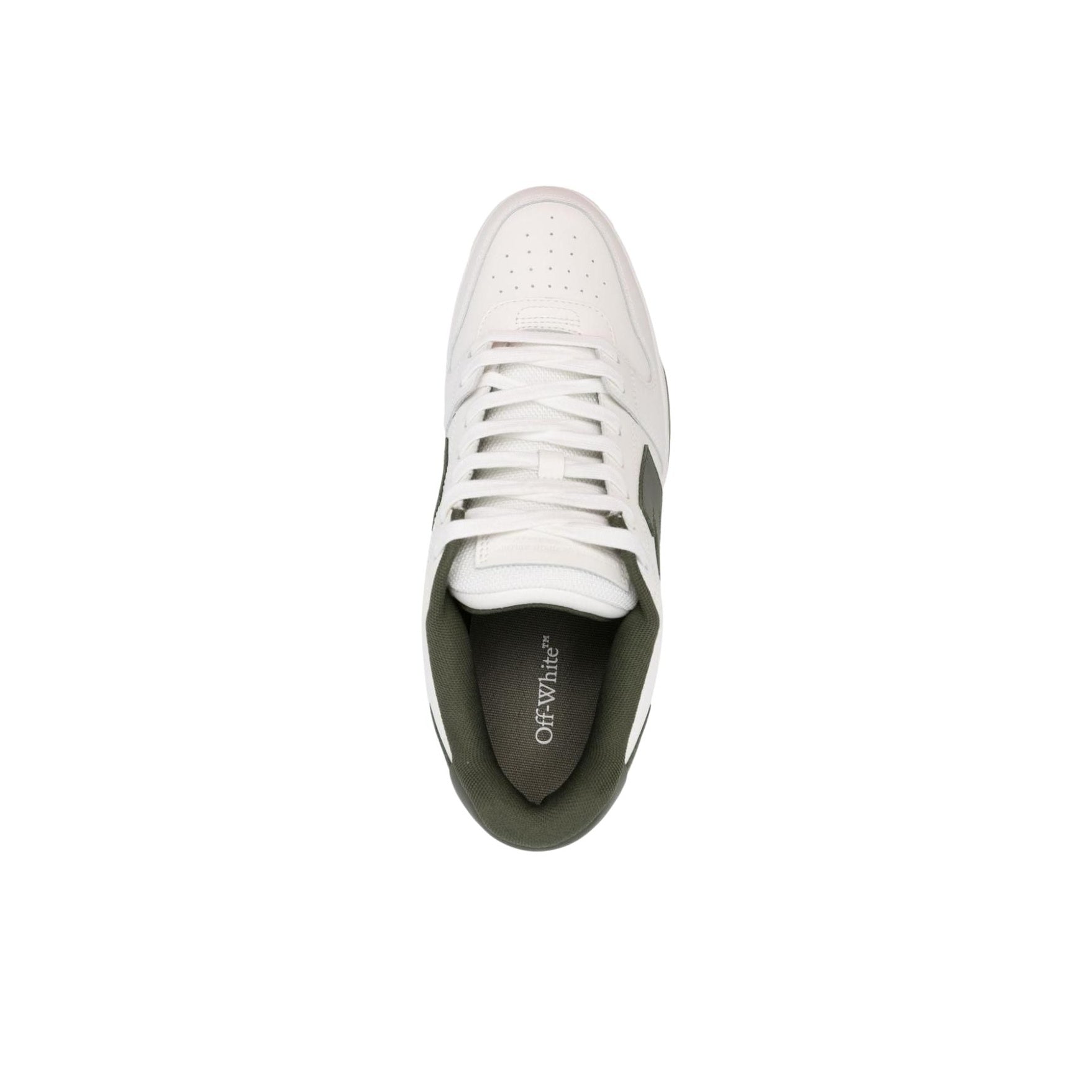 OFF WHITE Out Of Office Low Top Skateboard Shoes Men's White
