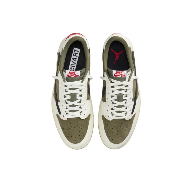JORDAN 1 RETRO LOW OG SP TRAVIS SCOTT MEDIUM OLIVE