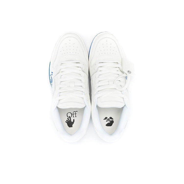 OFF WHITE Out Of Office Low Top For Walking Sneaker 'White Blue'