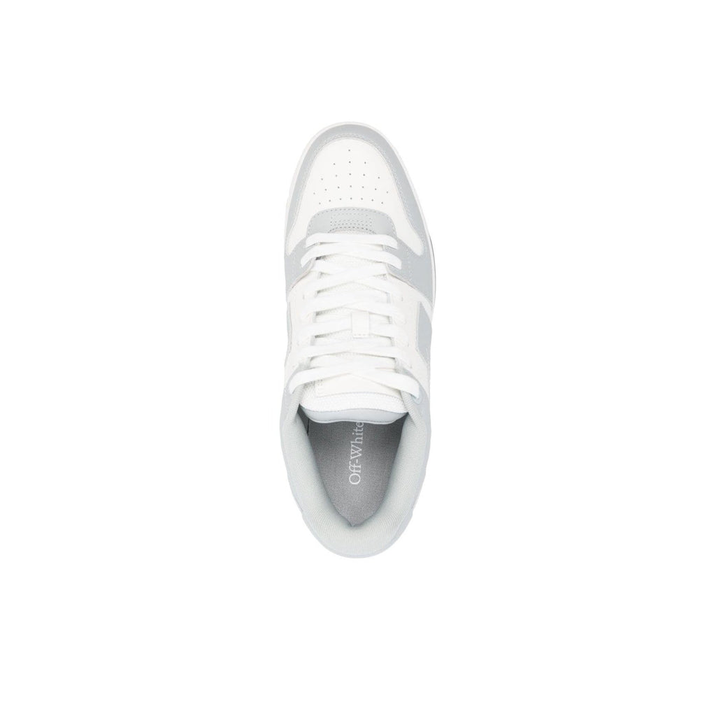 OFF WHITE Out Of Office Round Toe Lace Up Sneakers