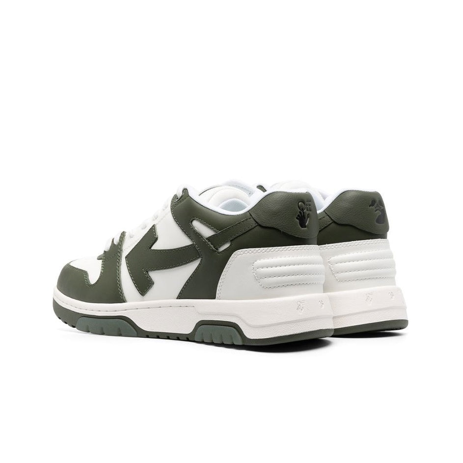 OFF WHITE Out Of Office Ooo Low Tops White Khaki