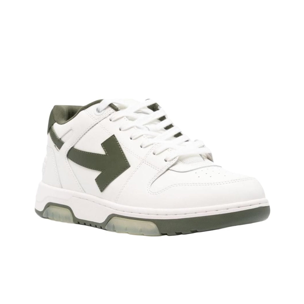 OFF WHITE Out Of Office Low Top Skateboard Shoes Men's White