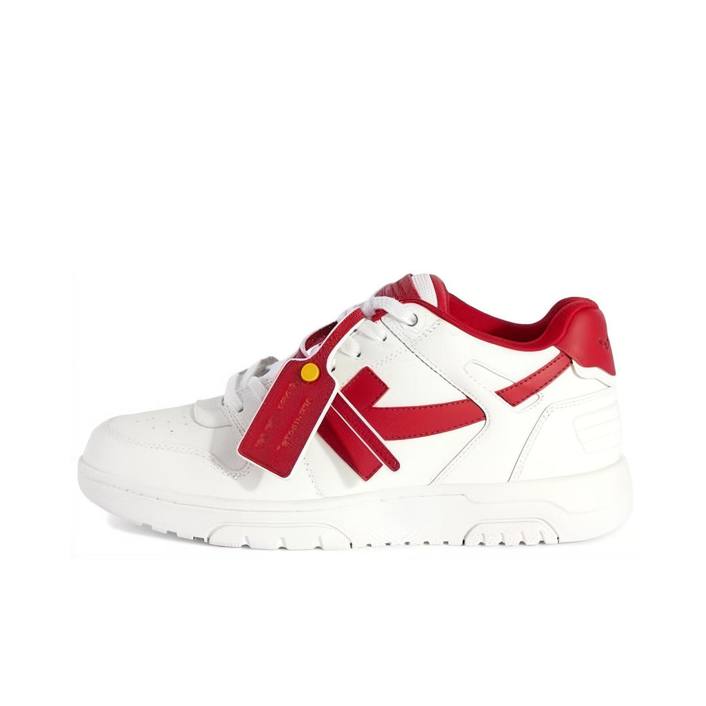 OFF-WHITE Out Of Office Ooo Low Tops 2024 Lunar New Year Red White