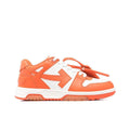 OFF WHITE Out Of Office Ooo Low Tops White Orange