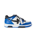 OFF WHITE Out Of Office Ooo Low Tops Navy Blue White Blue