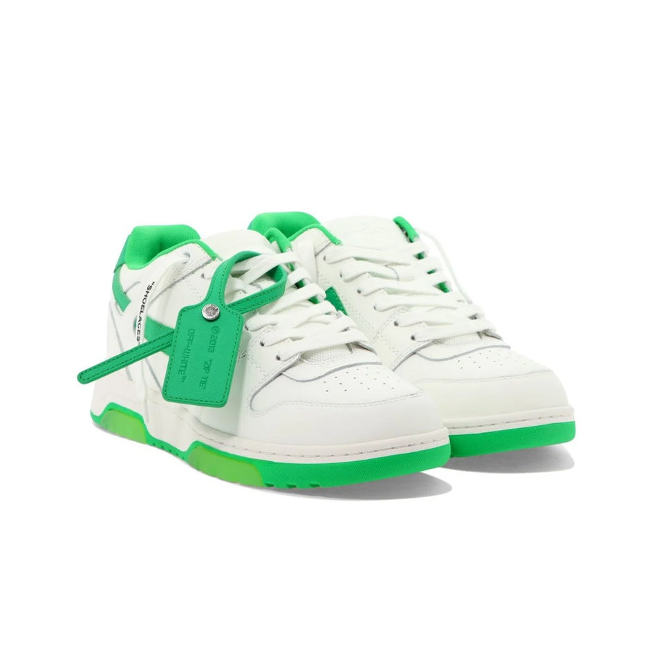 OFF WHITE Out Of Office Low Top Sneaker 'Green White'