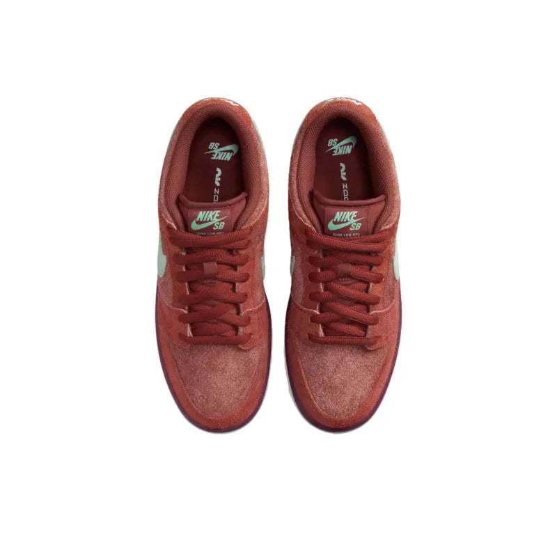 NIKE SB DUNK LOW MYSTIC RED ROSEWOOD